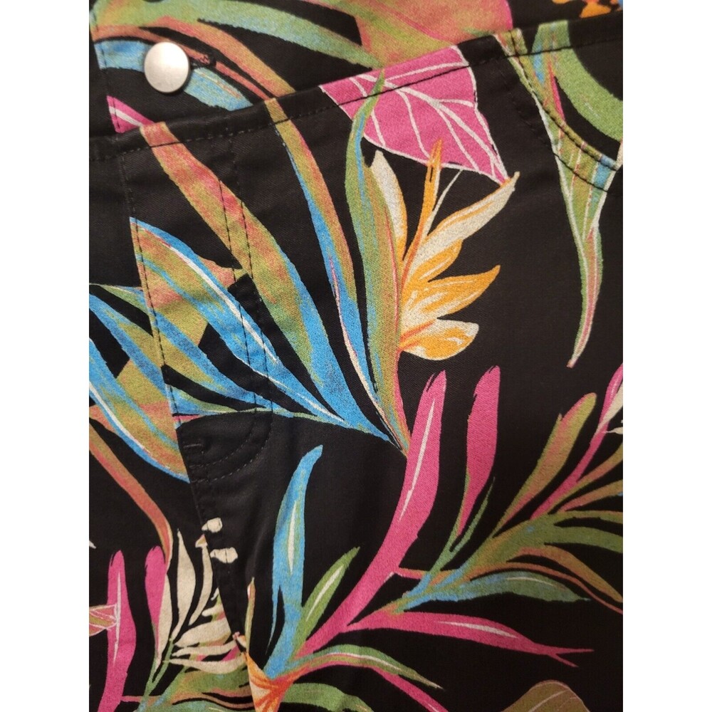 NWT Terra & Sky Paradise Floral Skinny Mid-Rise Jegging Women 16W-18W 1X - Picture 4 of 7